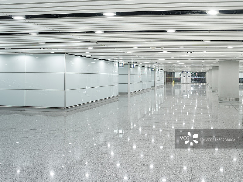 首都机场T3航站楼出发大厅图片素材
