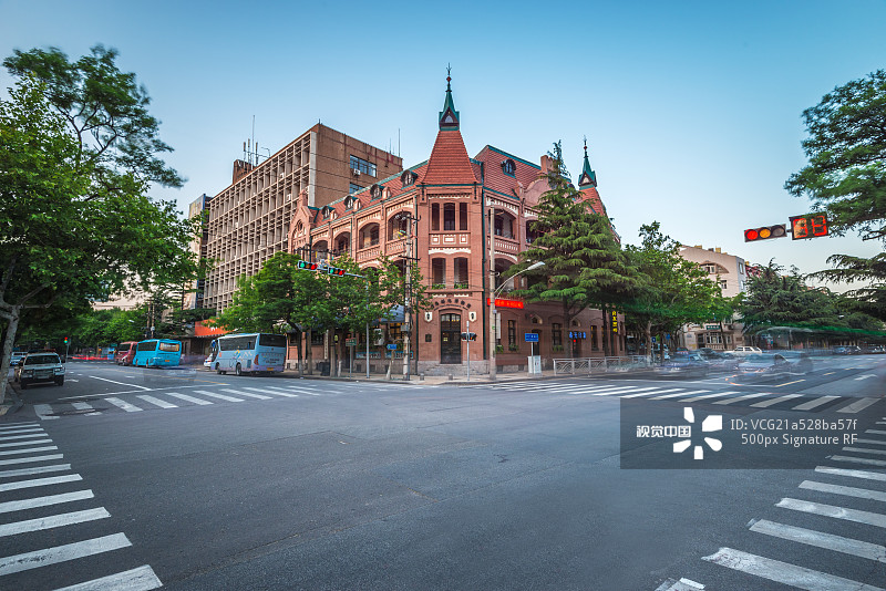 青岛德式建筑帝国邮局图片素材