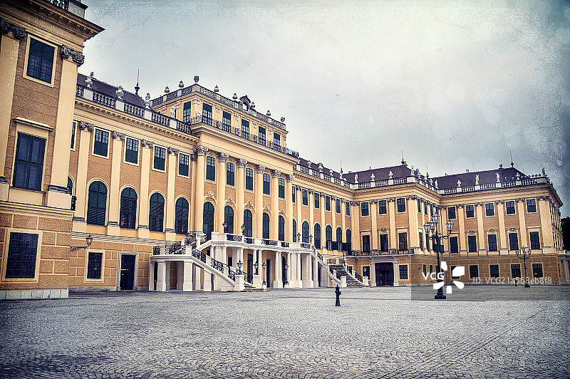 维也纳美泉宫图片素材