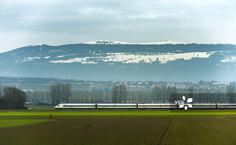 辽阔的日内瓦风光图片素材
