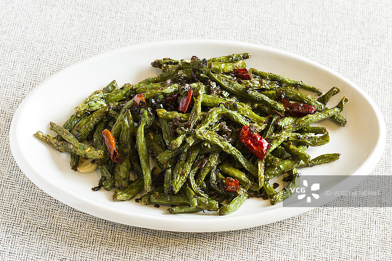 干煸豆角图片素材