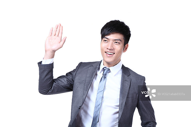 穿正装的商务男图片素材