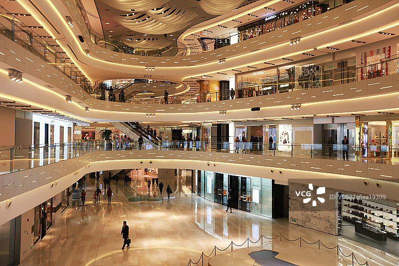 购物商场内部图片素材