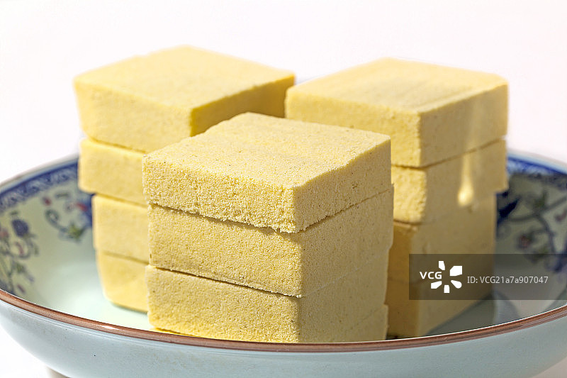 中国节日中秋月饼糕点绿豆糕图片素材