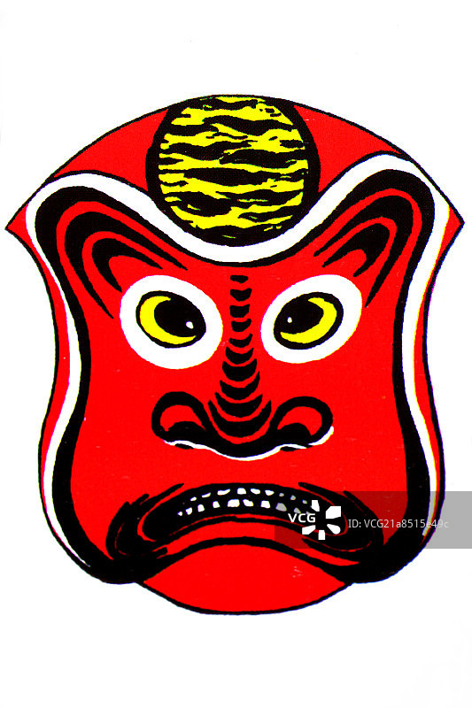 中国传统脸谱文化－王元脸谱图片素材