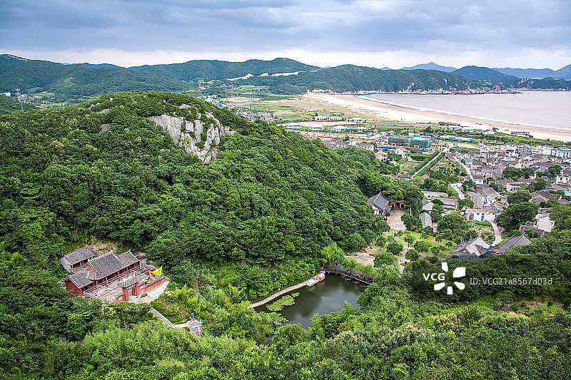 浙江桃花岛图片素材