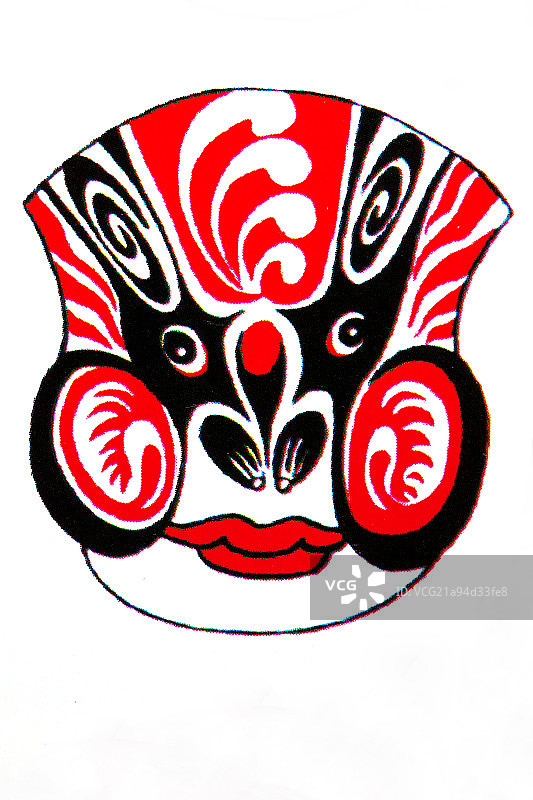 中国传统脸谱文化－转脸脸谱图片素材