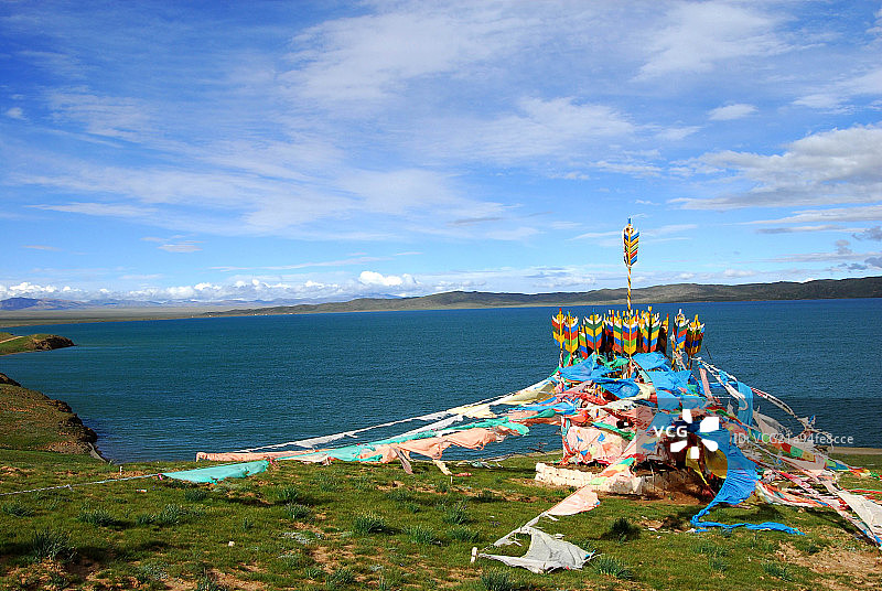 青海省鄂陵湖图片素材