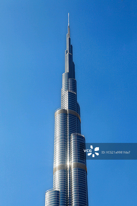 迪拜阿里法塔摩天大楼图片素材