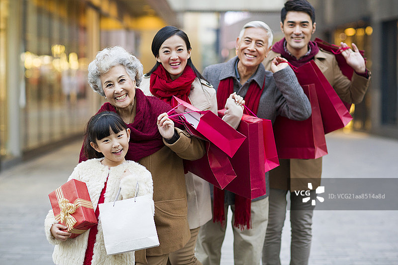快乐大家庭过新年图片素材