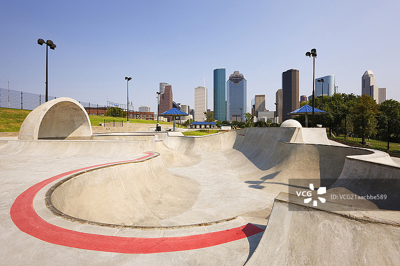 Skate Park in Houston图片素材