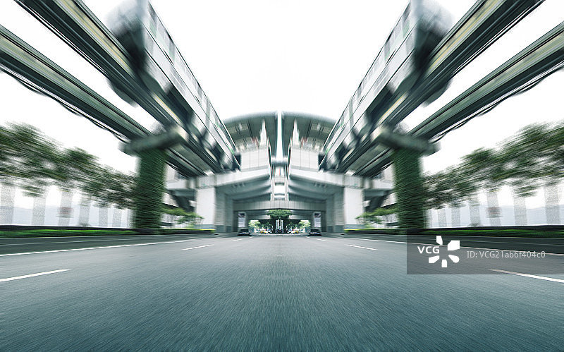 现代城市公路图片素材