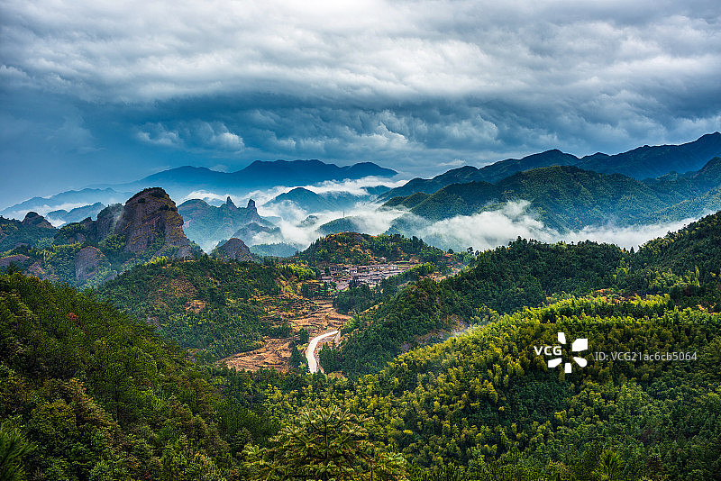 铜钹山风光图片素材