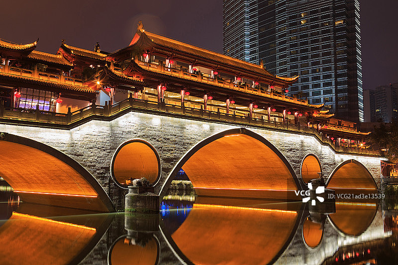 成都安顺廊桥图片素材