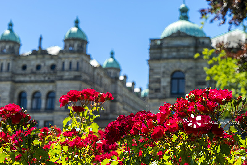 花园城堡图片素材
