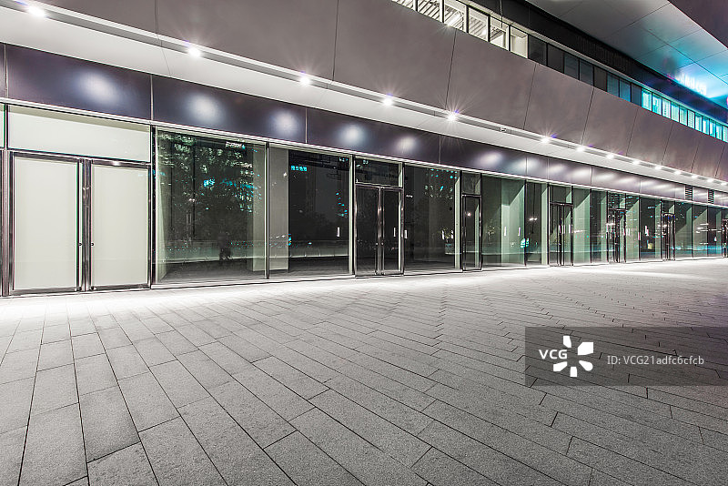 朝阳门 夜晚 月光 建筑摄影 汽车广告背景图片素材