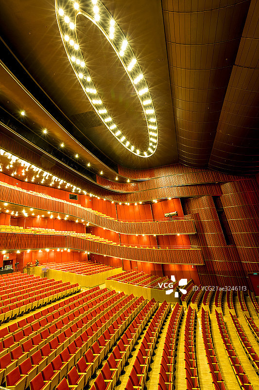 青岛大剧院内景图片素材