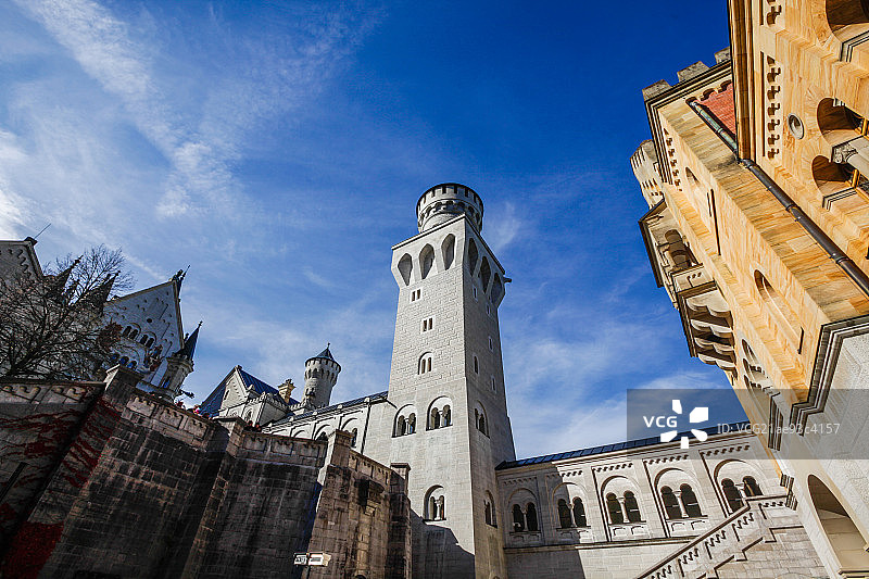 德国新天鹅堡图片素材