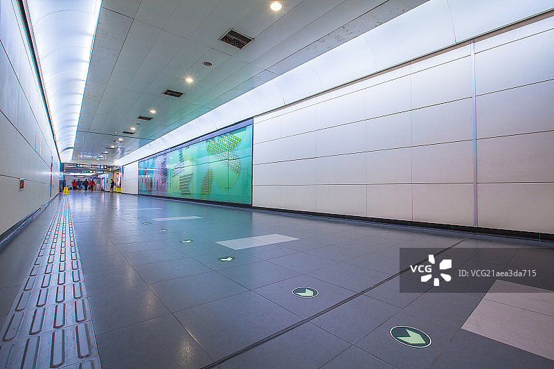 地下通道图片素材