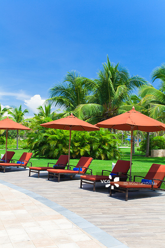 海棠湾酒店游泳池图片素材