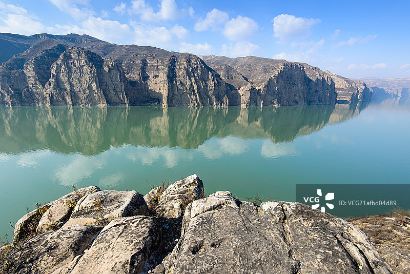 老牛湾美丽秋景图片素材