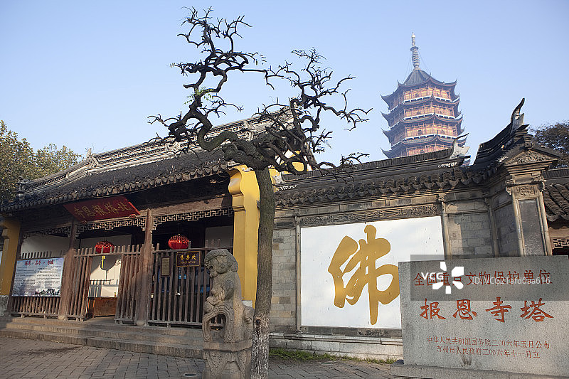 苏州报恩寺图片素材