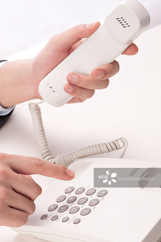 手拿电话图片素材