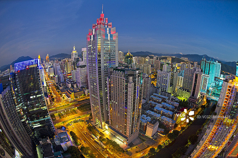 深圳夜色图片素材