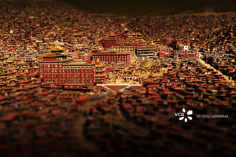 五明佛学院微缩图片素材