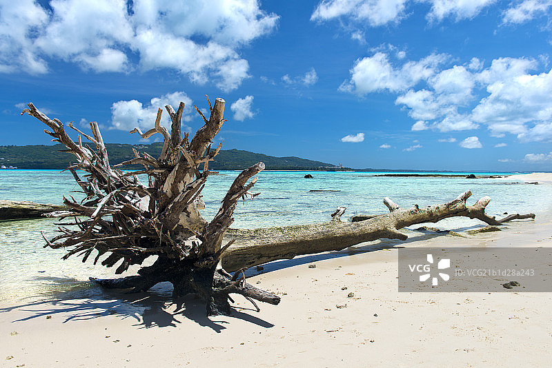 塞班之军舰岛图片素材