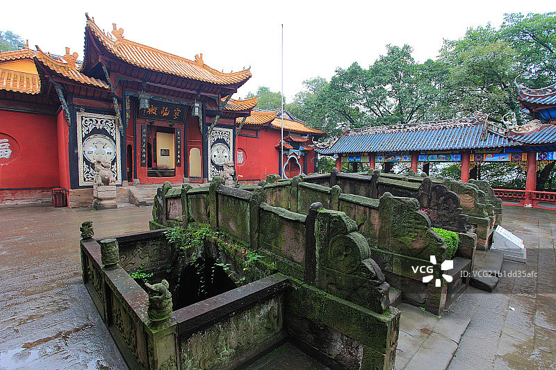 长江三峡之丰都鬼城奈何桥图片素材