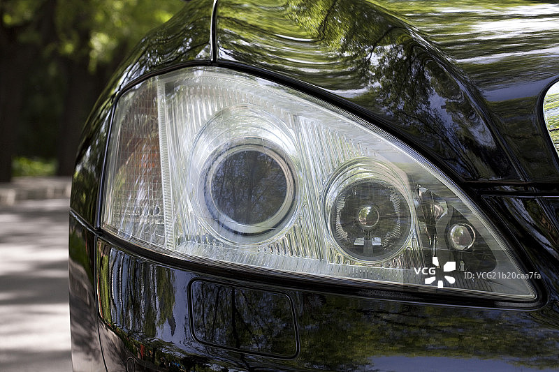 汽车前灯图片素材