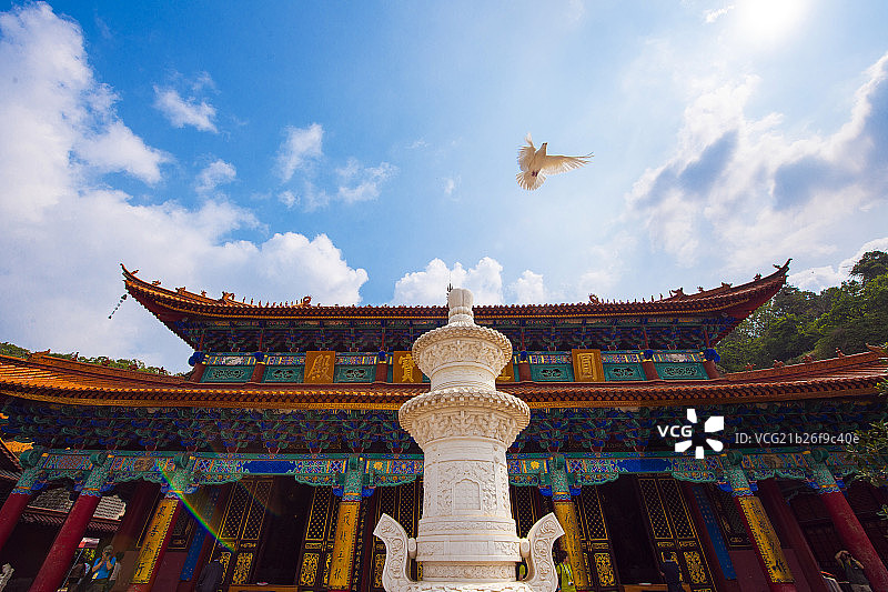 圆通寺图片素材