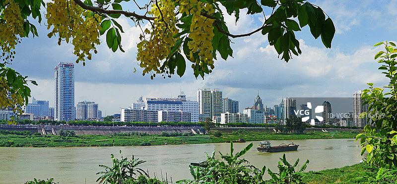 广西南宁邕江图片素材