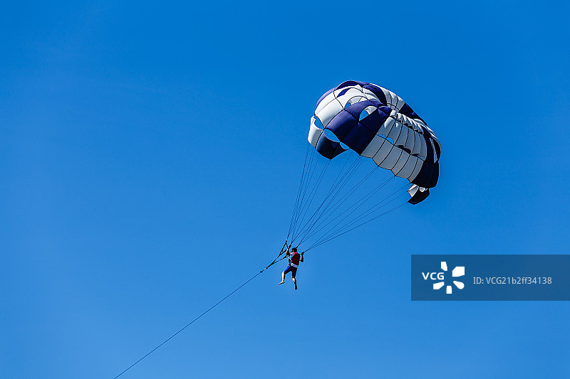 降落伞运动图片素材