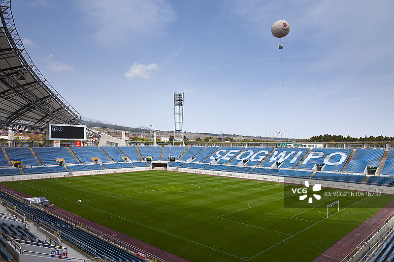 韩国济州岛西归浦体育场图片素材