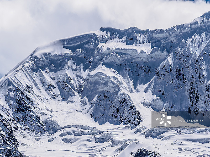 中国最美冰川之西藏米堆冰川图片素材