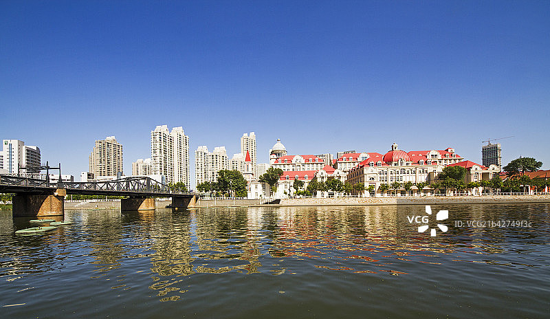 滨江大道图片素材