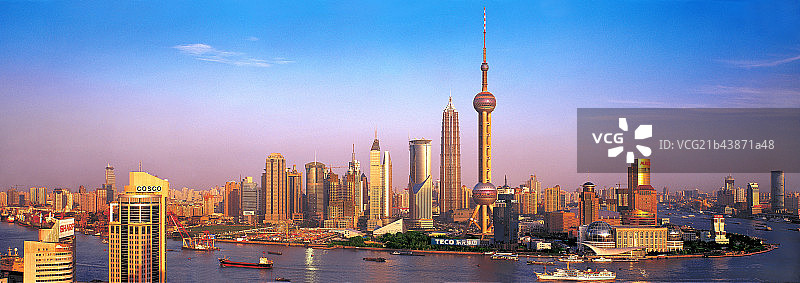 上海城市景观浦东图片素材