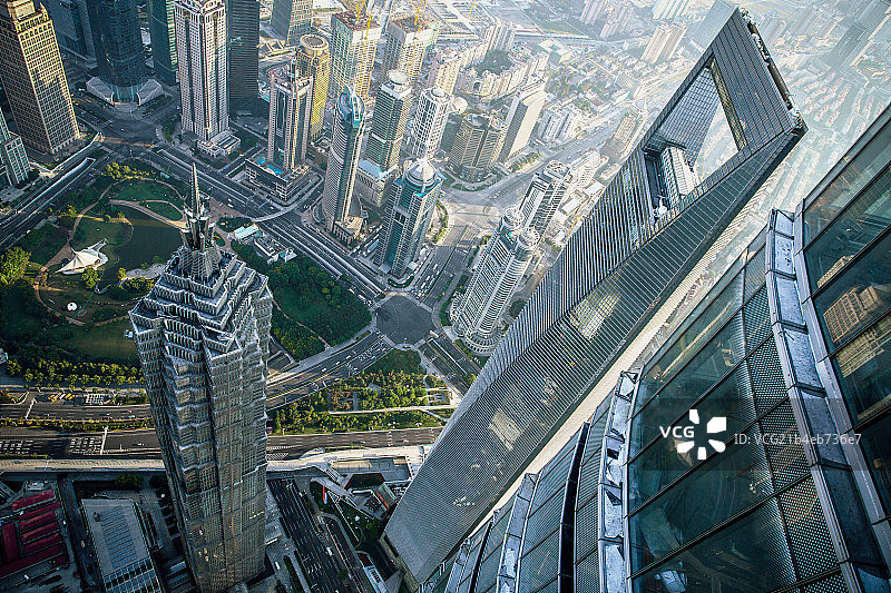 上海陆家嘴金融城图片素材