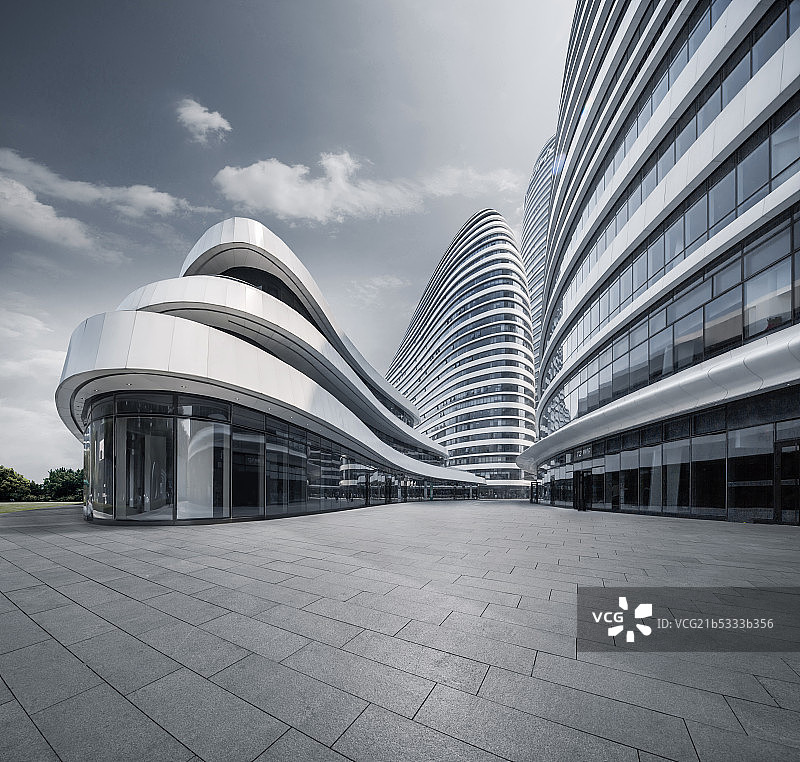 现代建筑背景图片素材