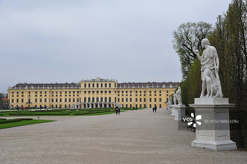 奥地利,维也纳,美泉宫风光图片素材