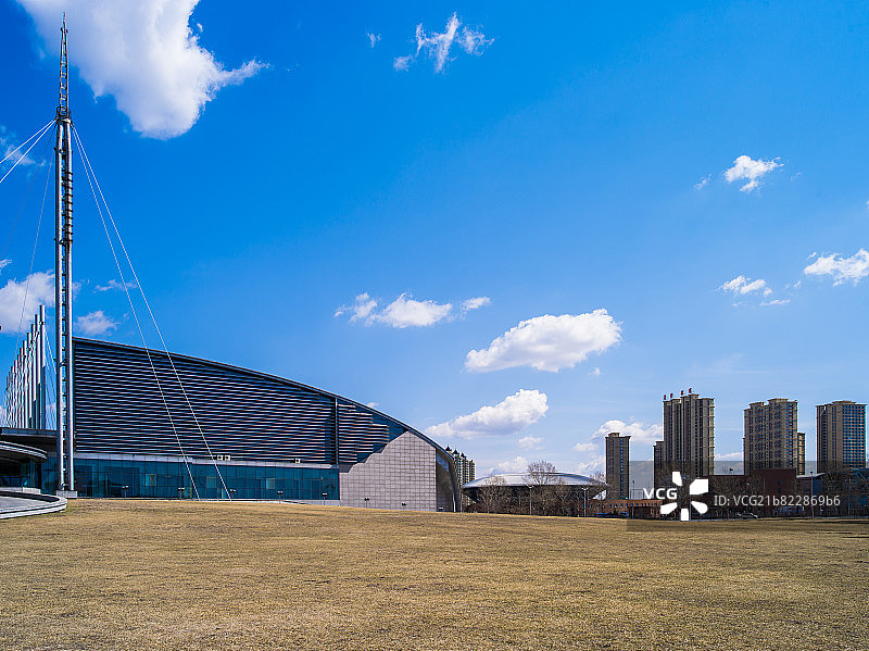 长春市世纪广场长春国际会议中心图片素材