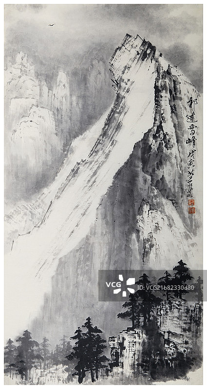 中国画—山水图片素材