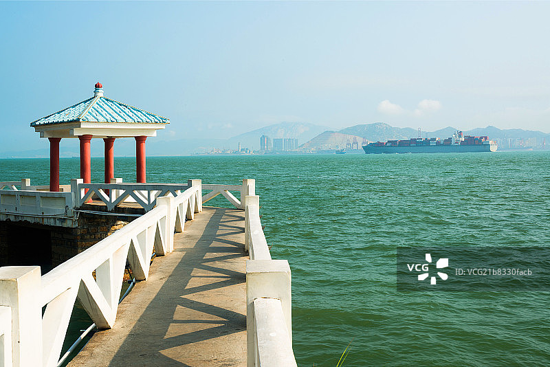 厦门鼓浪屿菽庄花园图片素材