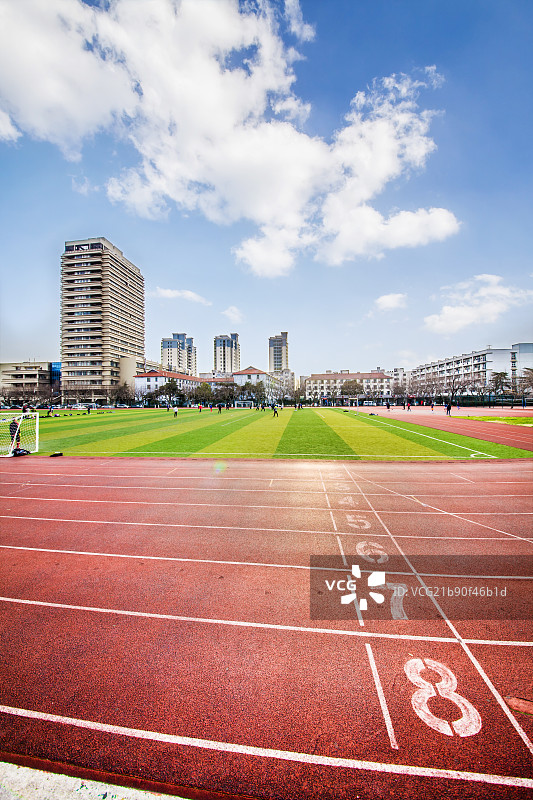 上海国际学校操场图片素材