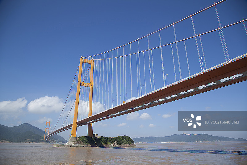 浙江省舟山西堠门大桥图片素材
