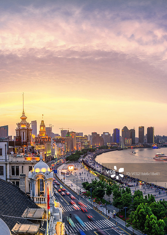 高清上海城市地标风光图片素材