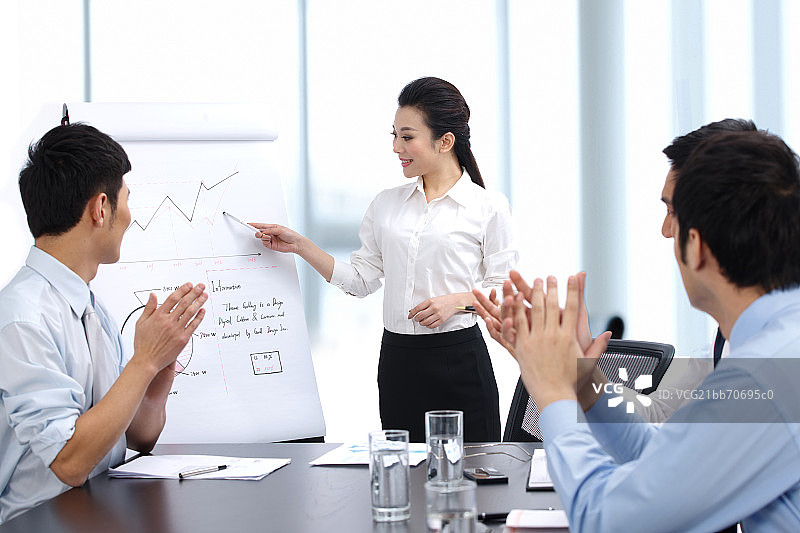 东方商务团队图片素材