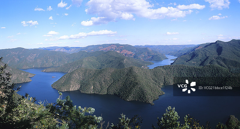 昆明柴石滩水库图片素材